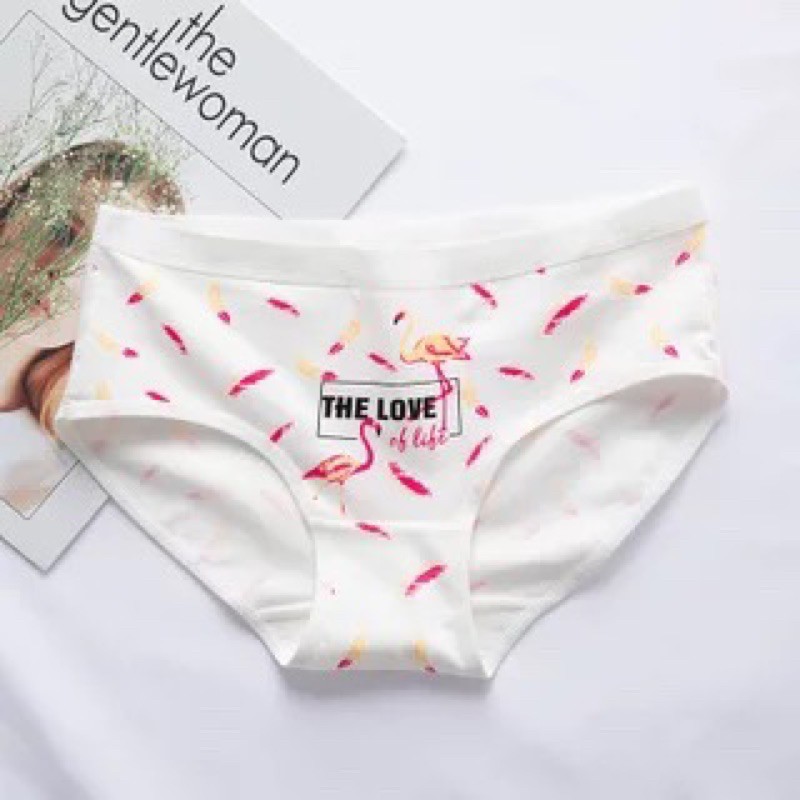 [CHE TÊN 100%] Set 5 Chiếc Quần Lót Nữ Cute Quần Chíp Hồng Hạc Chất Cotton Quảng Châu Cao Cấp Sexy Xịn Đẹp Lamodu Shop | BigBuy360 - bigbuy360.vn