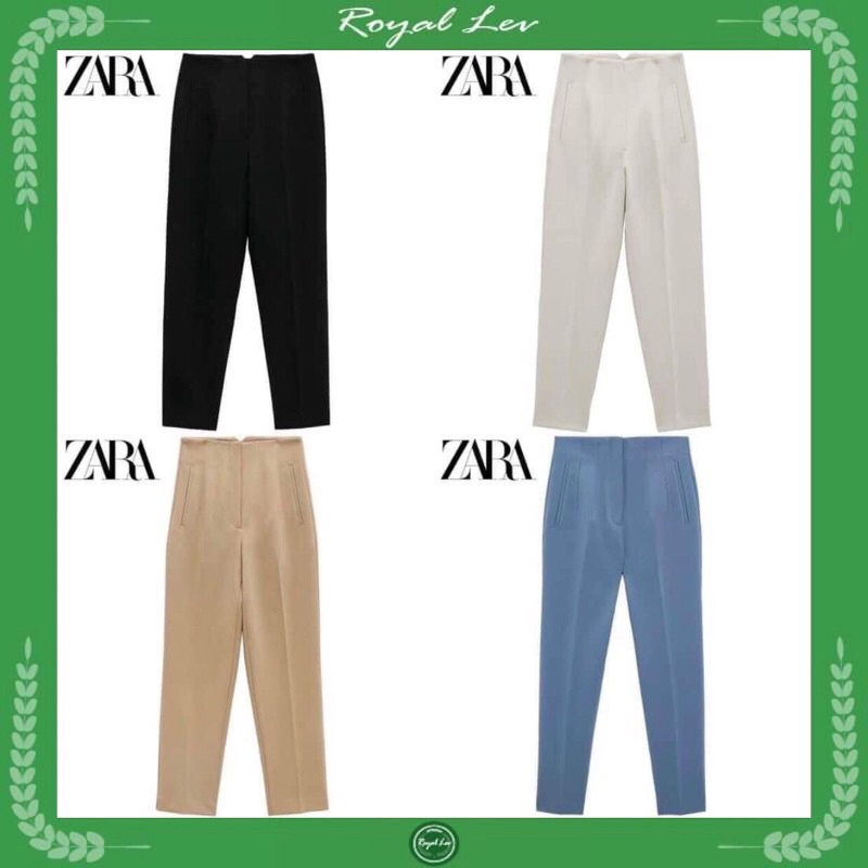 Quần baggy zara cạp cao siêu hot chất vải ruby mềm cực đẹp