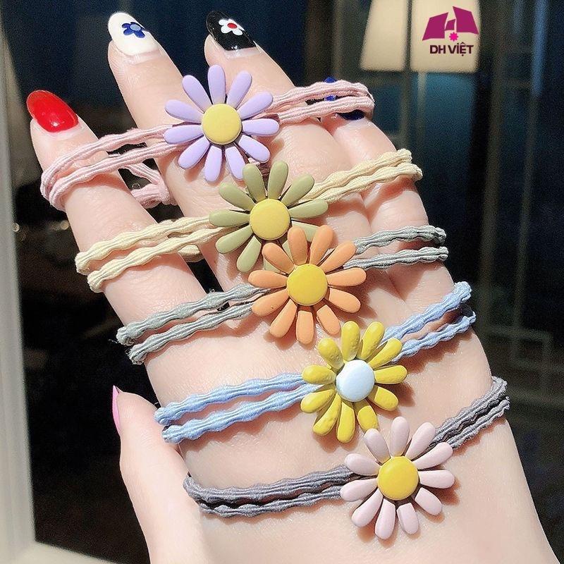 Dây buộc tóc HÀN QUỐC, dây buộc tóc cute - nhiều màu sắc