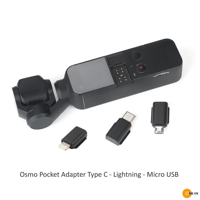 Osmo Pocket 1 và 2 Adapter Type C - Lightning - Mirco Usb hàng For