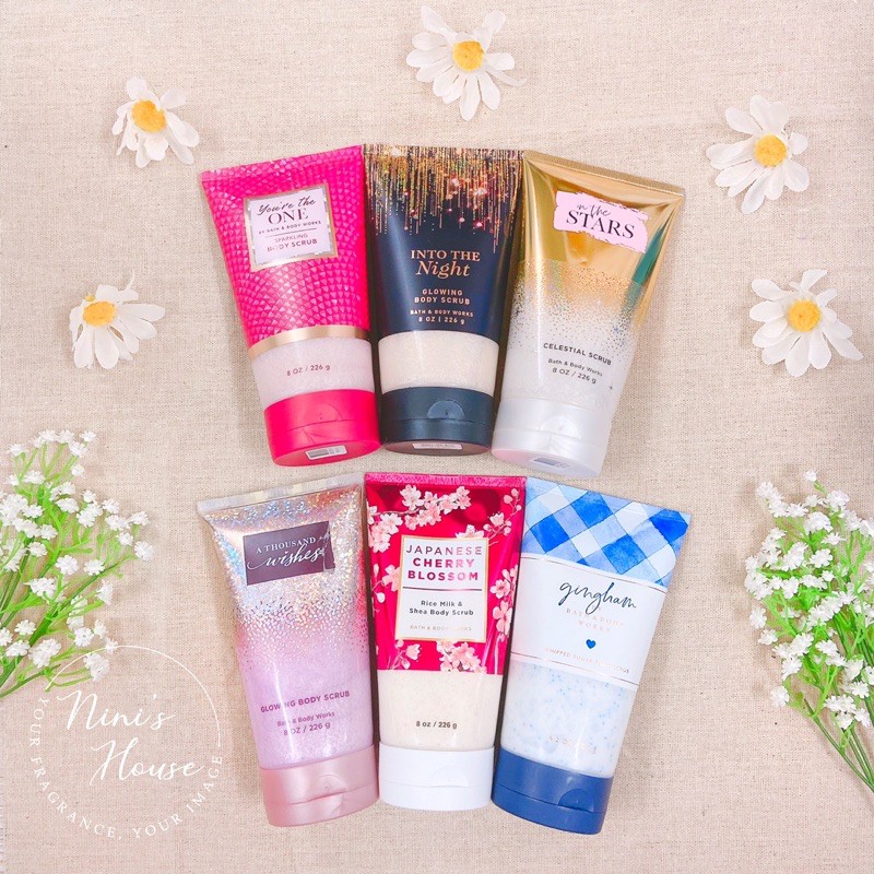 Scrub tắm tẩy da chết dạng tuýp Bath &amp; Body Works