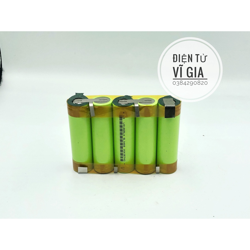 Khối pin 5S1P 18V-21V dung lượng 2000mAh xả cao 20A