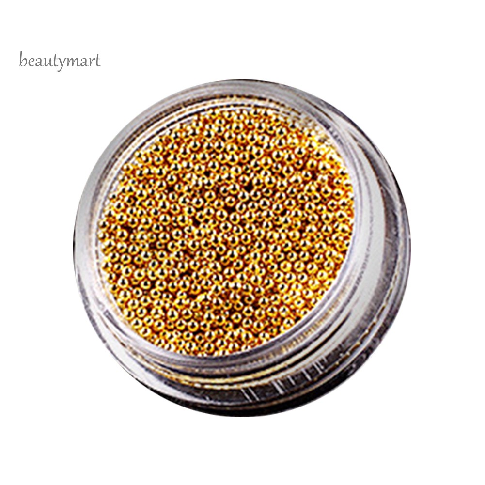 [Hàng mới về] Hộp hạt 3D bằng hợp kim dùng trang trí móng tay tiện dụng