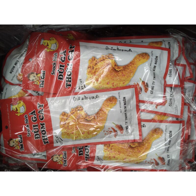 sỉ bịch Đùi gà thơm cay 30 gói 26gam