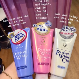 Sữa rửa mặt Senka Perfect