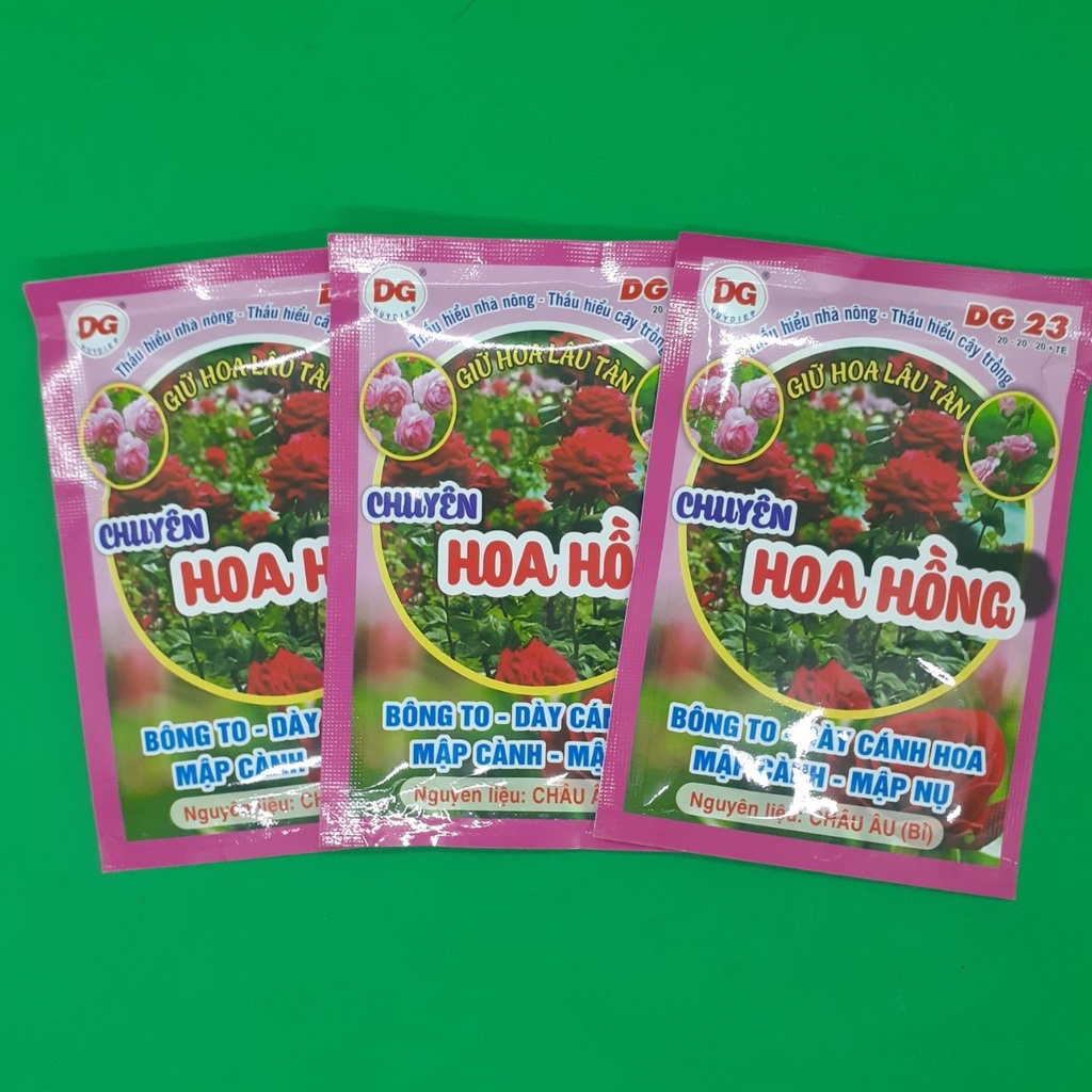 Phân bón vi lượng chuyên dùng cho hoa hồng-gói 40g