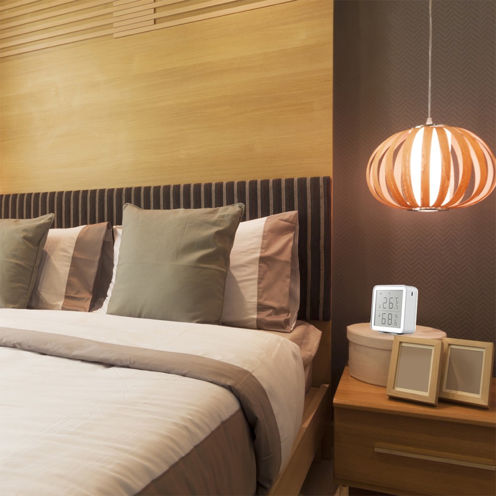 【Available】 WIFI temperature and humidity sensor smart home indoor intelligent linkage temperature and humidity abnormal sensor 【Bloom】 | BigBuy360 - bigbuy360.vn