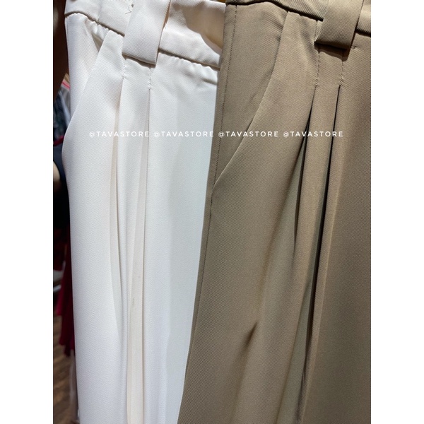 Quần suông đai to 808