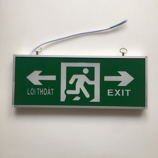 Đèn exit- đèn thoát hiểm Lilang một mặt/ hai mặt