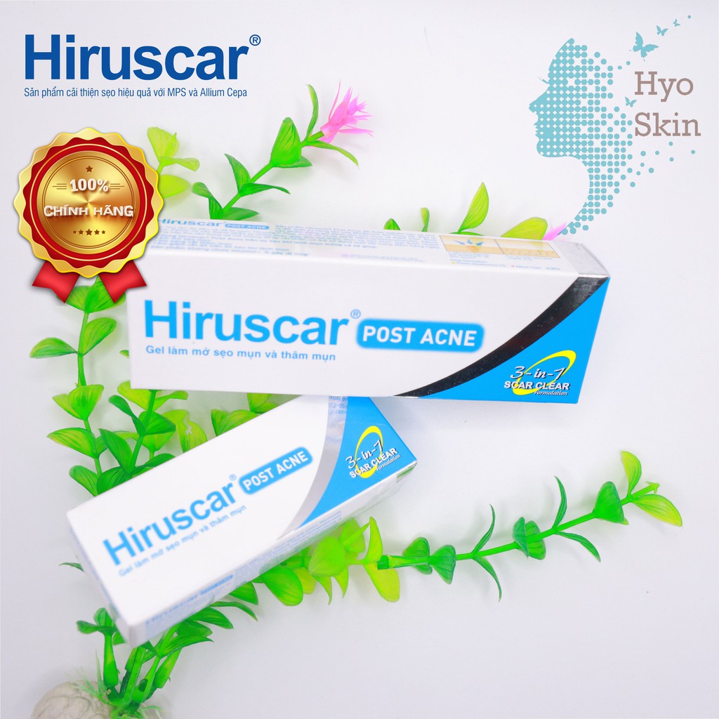 Gel Chăm Sóc Sẹo Mụn Và Mụn Thâm HIRUSCAR POST ACNE