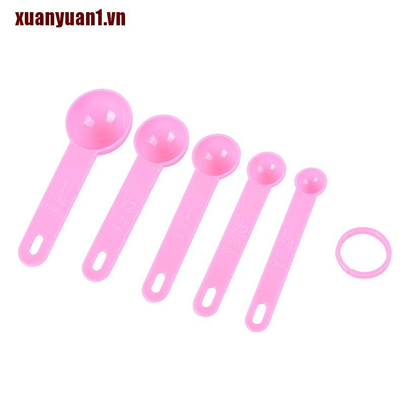[xuanyuan1] Set 5 Muỗng Đo Lường Nấu Ăn / Pha Cà Phê