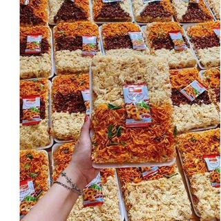 Cơm cháy mix đủ vị ngon mê ly ăn vặt mẹ ỉn
