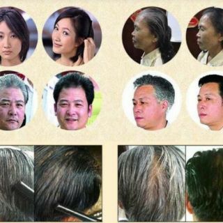 Thuốc nhuộm tóc đen tặng oxy và bao tay