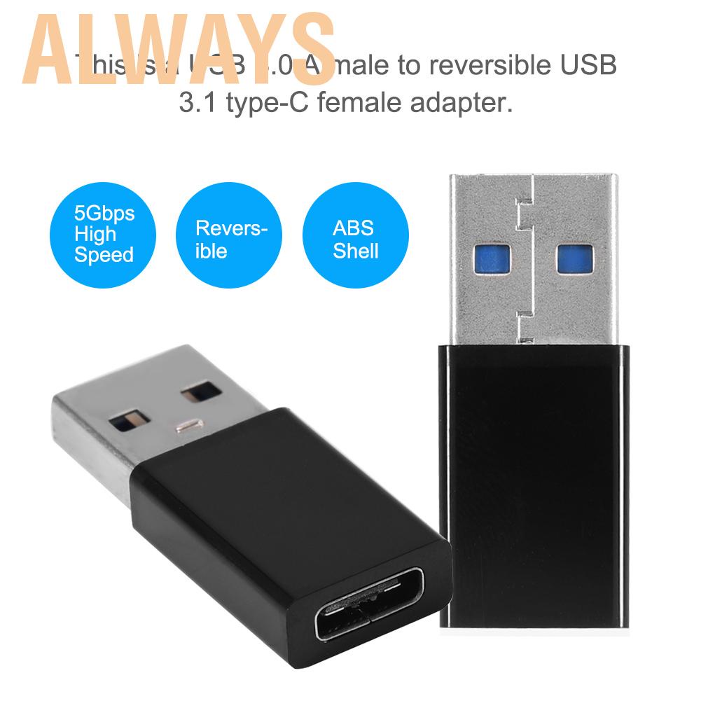 [Wholesale Price] 2pcs USB Male To Type-C Female OTG Data Charger