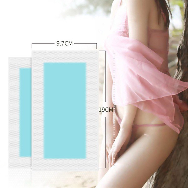 [Hàng mới về] 2pcs Miếng dán sáp lạnh tẩy lông bằng hai mặt không đau tiện dụng mz001 | BigBuy360 - bigbuy360.vn