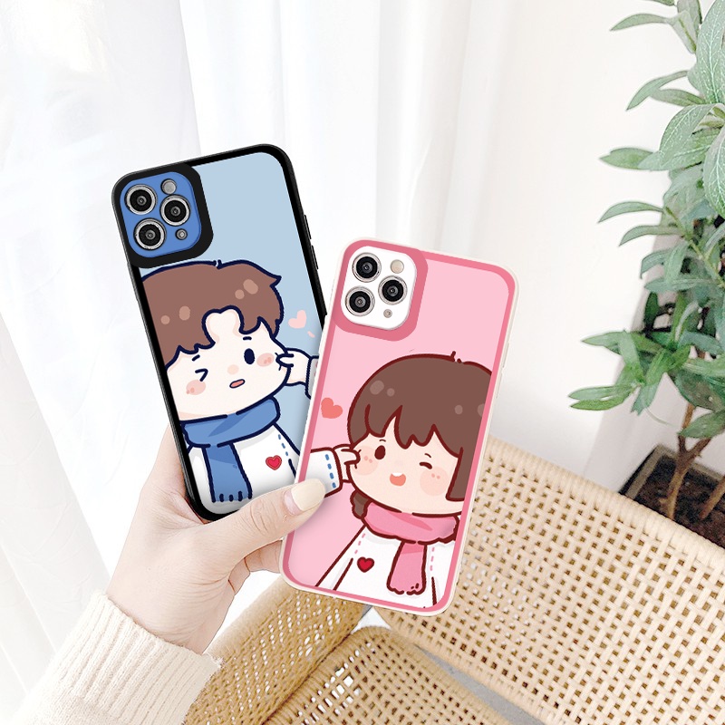 Ốp lưng iphone cạnh vuông lỗ camera bẹo má 6s/6splus/7/7plus/8/8plus/x/xr/xs/11/12/13/pro/max/plus/promax