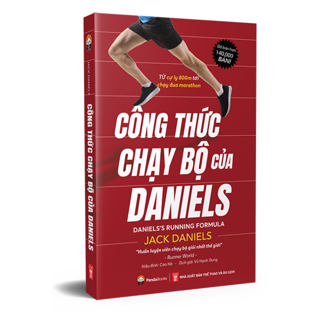 Sách - CÔNG THỨC CHẠY BỘ CỦA DANIELS (tái bản 2021)