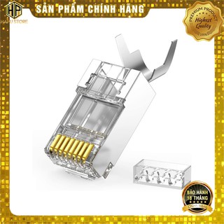 Ugreen 70316 Combo 10 đầu bấm mạng dùng cho dây lớn Cat6a Cat7 RJ45 LAN 8P8C NW123