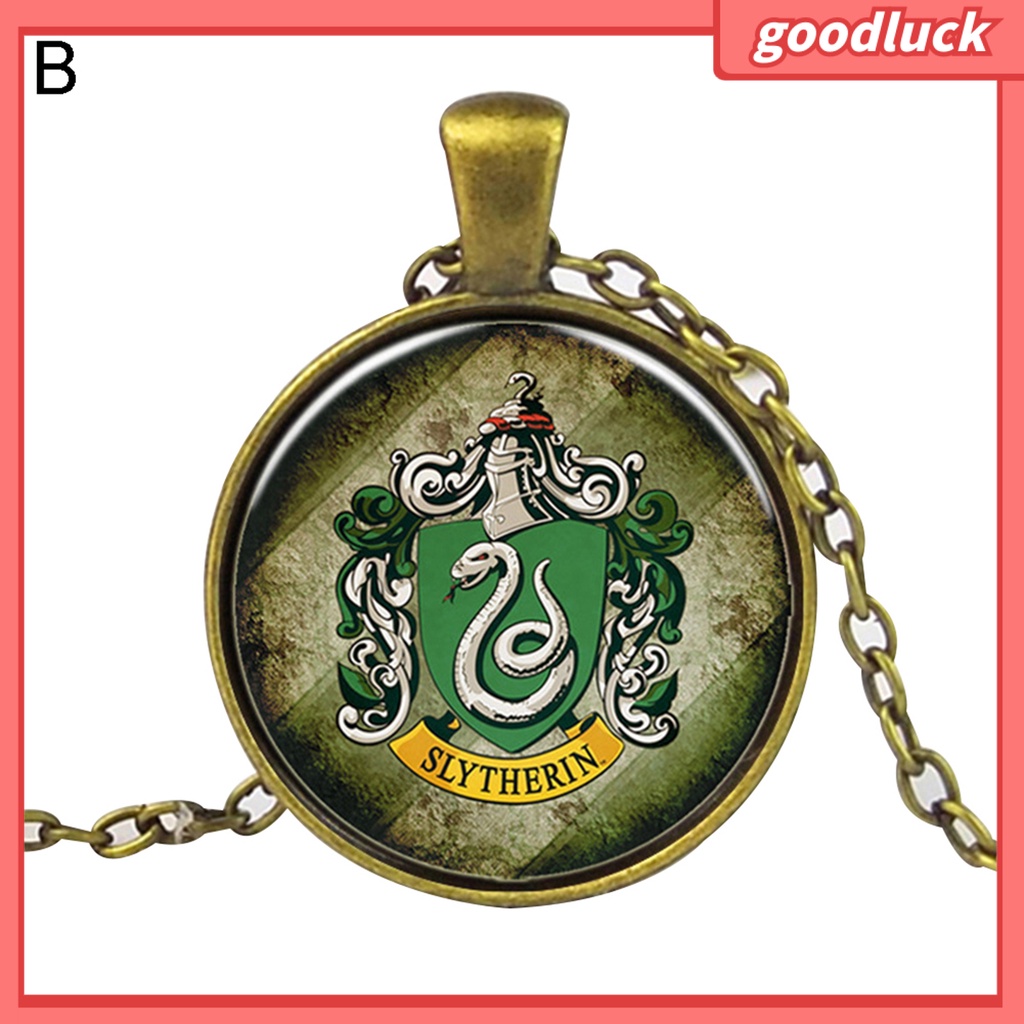 Dây chuyền hợp kim phối mặt phong cách Vintage chủ đề phim Harry Potter