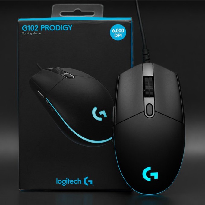 Chuột máy tính có dây logitech G102 RGB Prodigy độ chính xác cao