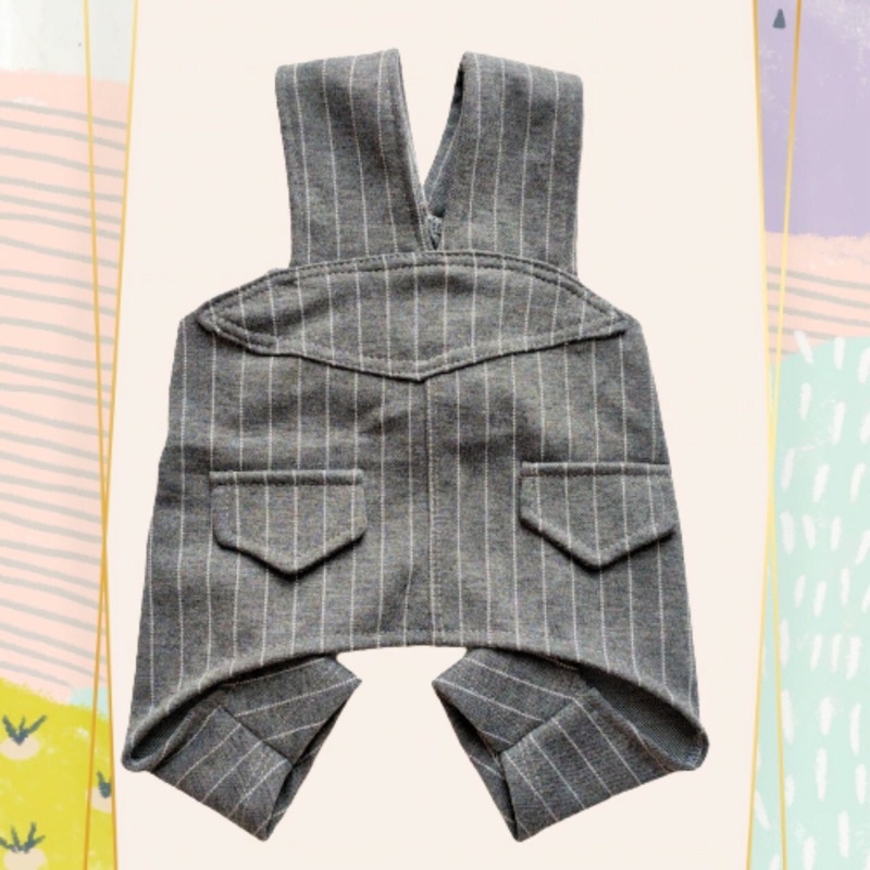 Yếm sọc 2 dây mặc cho thú cưng, Quần áo chó mèo LaLi petfashion