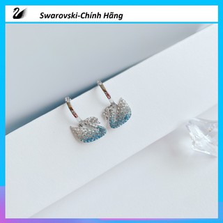 Bông Tai Thiên Nga Ombre Xanh