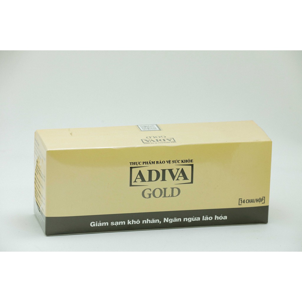 Collagen Adiva Gold (14 lọ 30ml / Hộp) Giảm sạm khô nhăn, ngăn ngừa lão hóa.