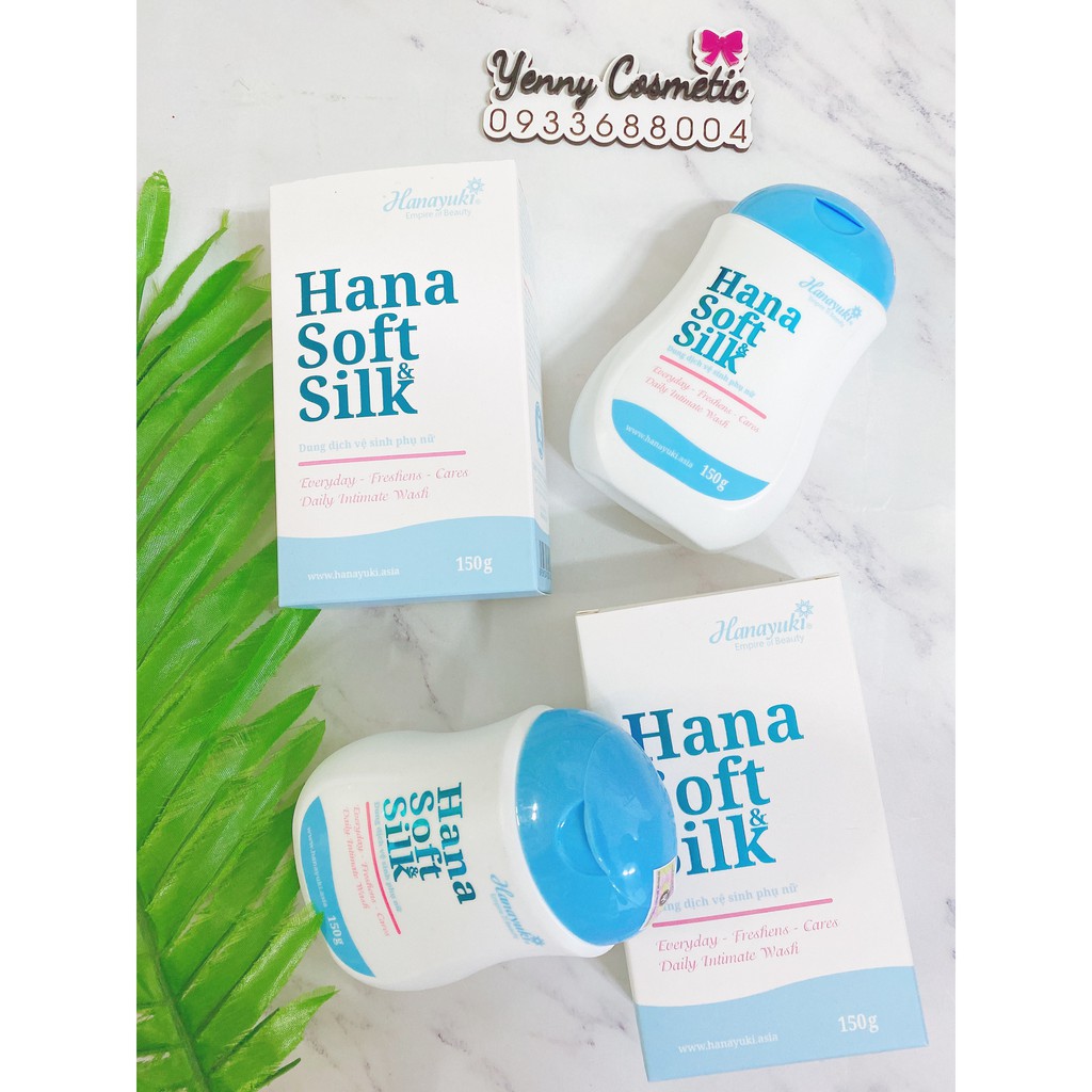 Dung Dịch Vệ Sinh Phụ Nữ Hana Soft Silk Hanayuki 150g