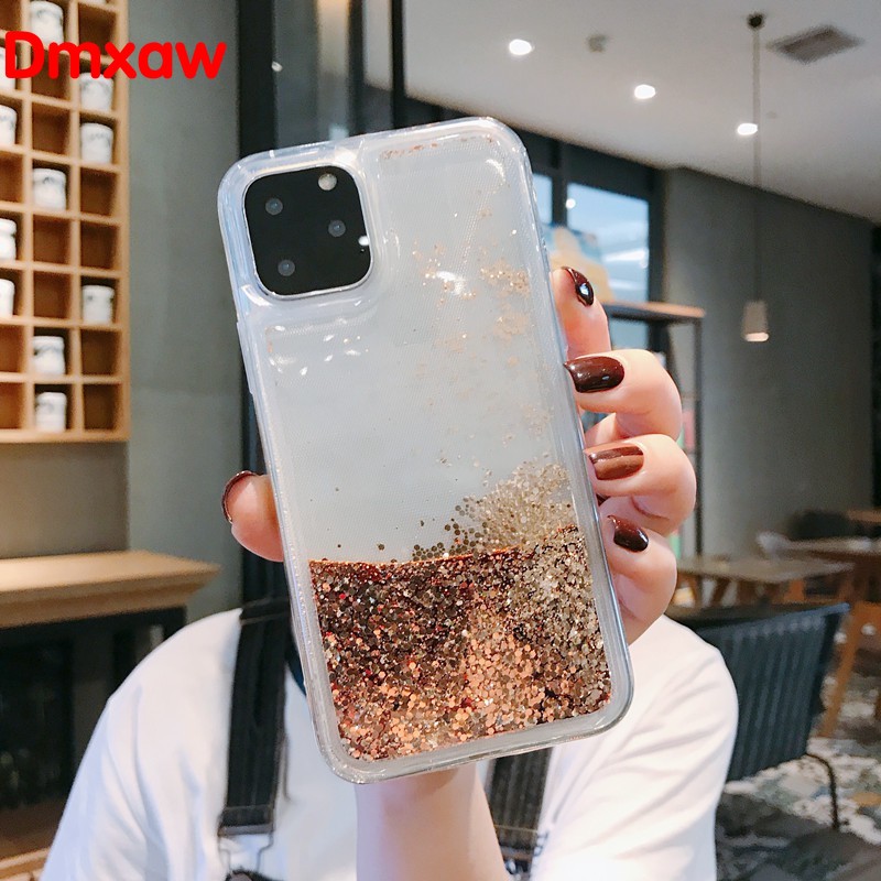 Ốp Điện Thoại TPU Mềm Kiểu Cát Chảy Lấp Lánh Cho iPhone 13 12 Pro Max 11 Pro Xs Max XR Xs X 8 7 6s 6 Plus 5s 5 SE