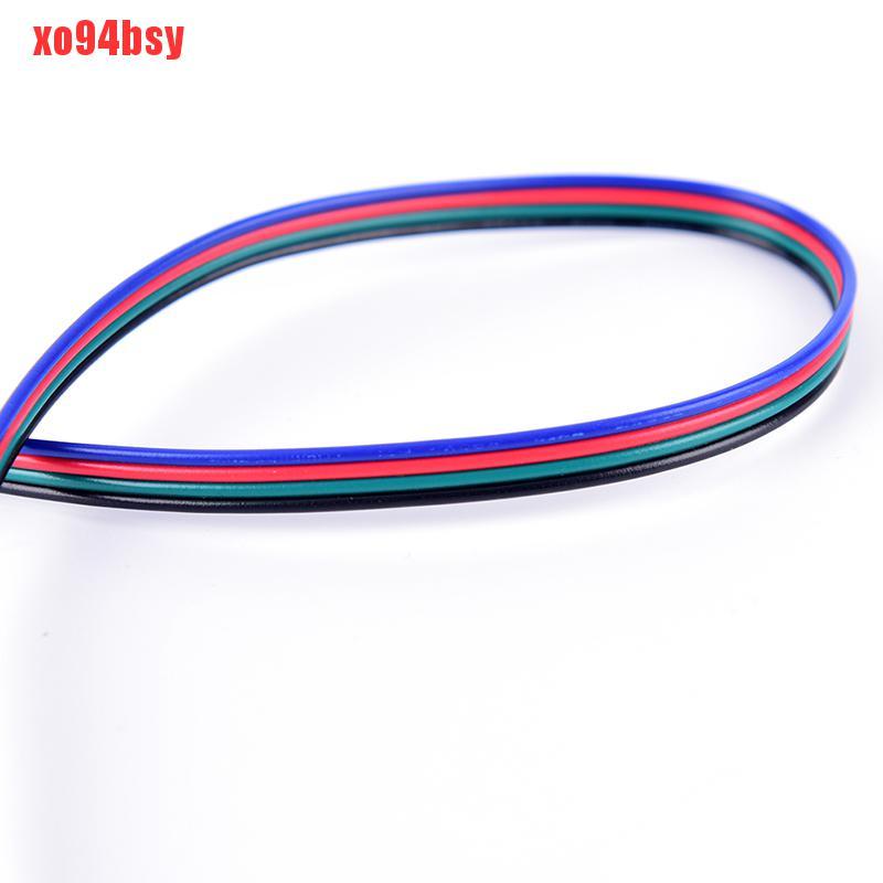 1 Dây Nối Đầu Đực 50cm 4pin Màu Đỏ Cho Đèn Led Rgb 3528 5050