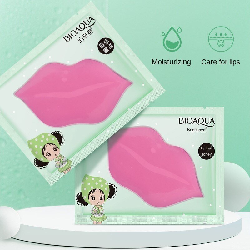 Mặt Nạ Môi Collagen BIOAQUA® Dưỡng ẩm Tẩy Tế Bào Chết