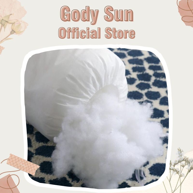 Ruột gối ôm bông gòn cao cấp, ruột gối trắng Gody Sun