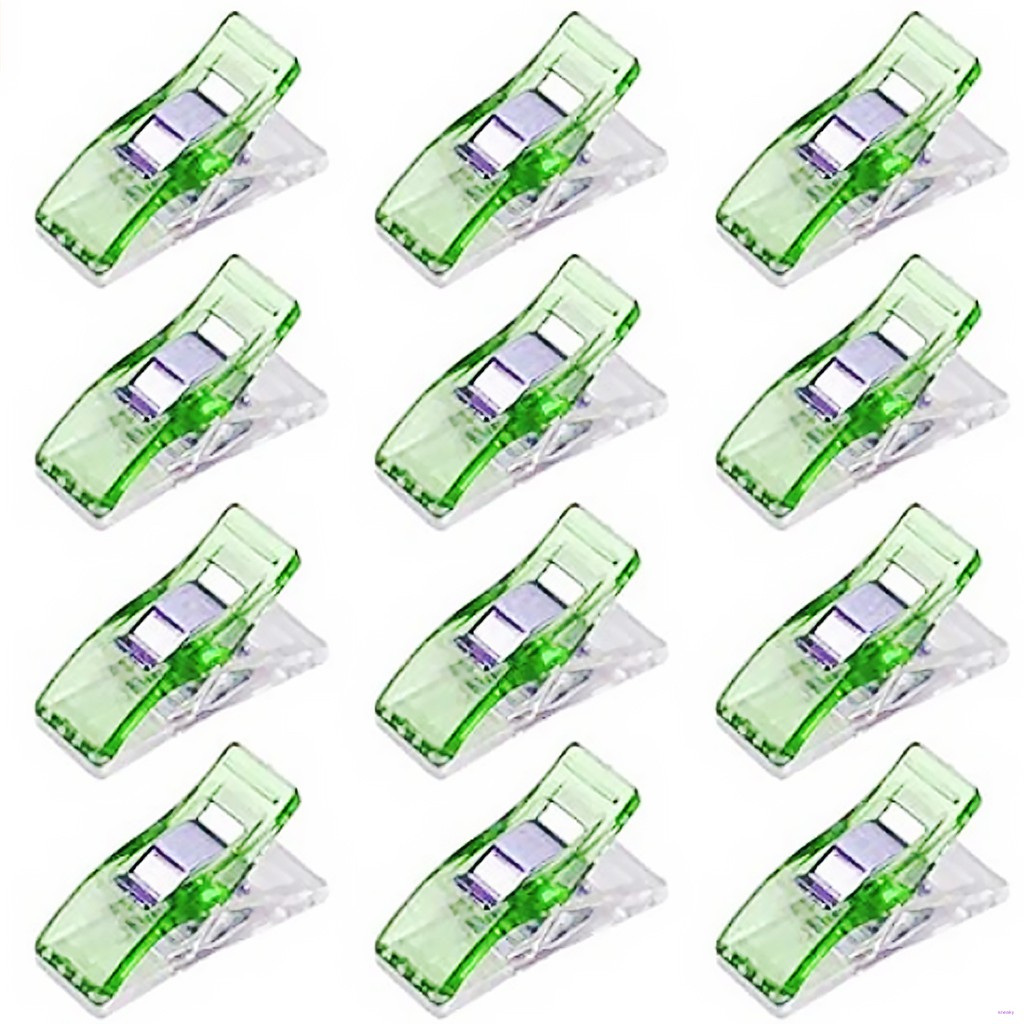 50pcs Sewing Craft Quilder Plastic Clips Clamps Pack Of 50