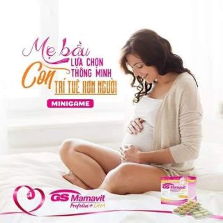 Gs mamavit - bổ sung vitamin, dha cho mẹ bầu
