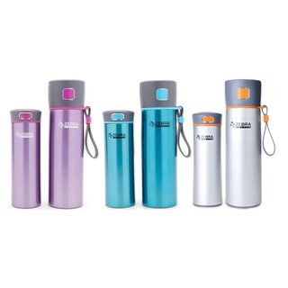Bộ 2 bình giữ nhiệt Zebra Flask cao cấp, inox 304 an toàn - 300ml + 480ml - 184165 (6 x 18,7cm + 7 x 24cm)