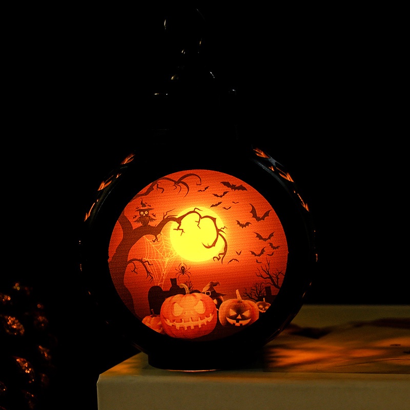 Đèn LED Hình Nến / Đầu Lâu Phù Thủy / Đầu Lâu Nhỏ Bằng Nhựa Trang Trí Halloween