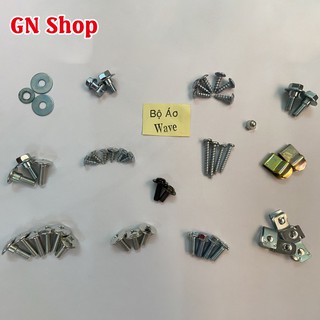 [HỎA TỐC] Bộ Ốc Lắp Dàn Áo Xe Máy Wave-Wave nhỏ, Ốc Dàn Áo Thiết Kế Dễ Lắp Đặt - GN Shop