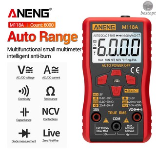 Đồng Hồ Vạn Năng Aneng A & H M118A 6000 Chất Lượng Cao