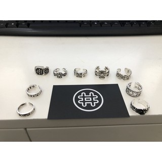 Nhẫn chrome hearts (có clip)