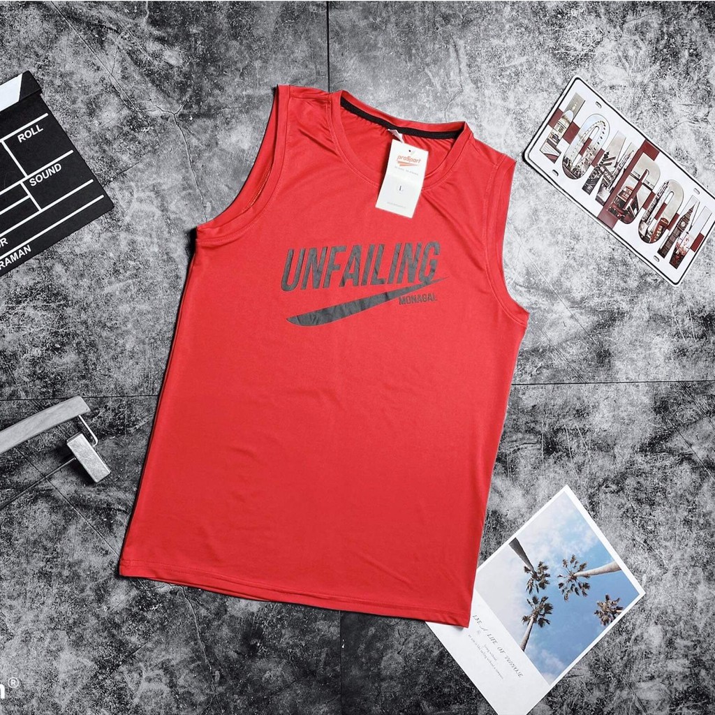 Áo thun lạnh nam, áo ba lỗ nam, tập gym nam cao cấp chất liệu thun co dãn 4 chiều thấm hút mồ hôi cực tốt | BigBuy360 - bigbuy360.vn