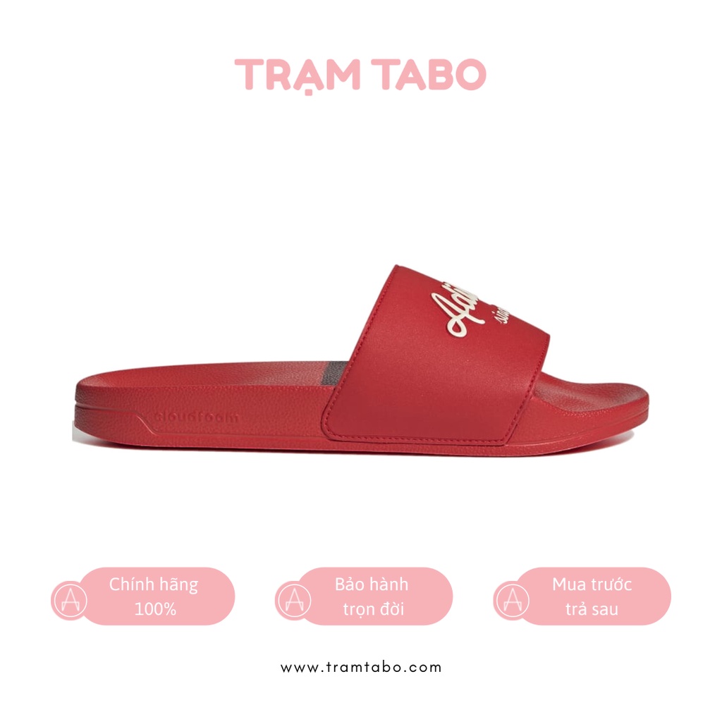 GW8751 - DÉP NAM ADIDAS ADILETTE SHOWER SLIDES 'VIVID RED/WONDER WHITE/VIVID RED' - MÀU ĐỎ