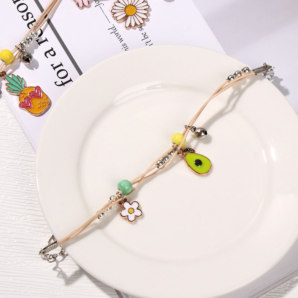 Vòng Tay Dây Bện Phối Hạt Sáng Tạo Thời Trang Cho Nữ