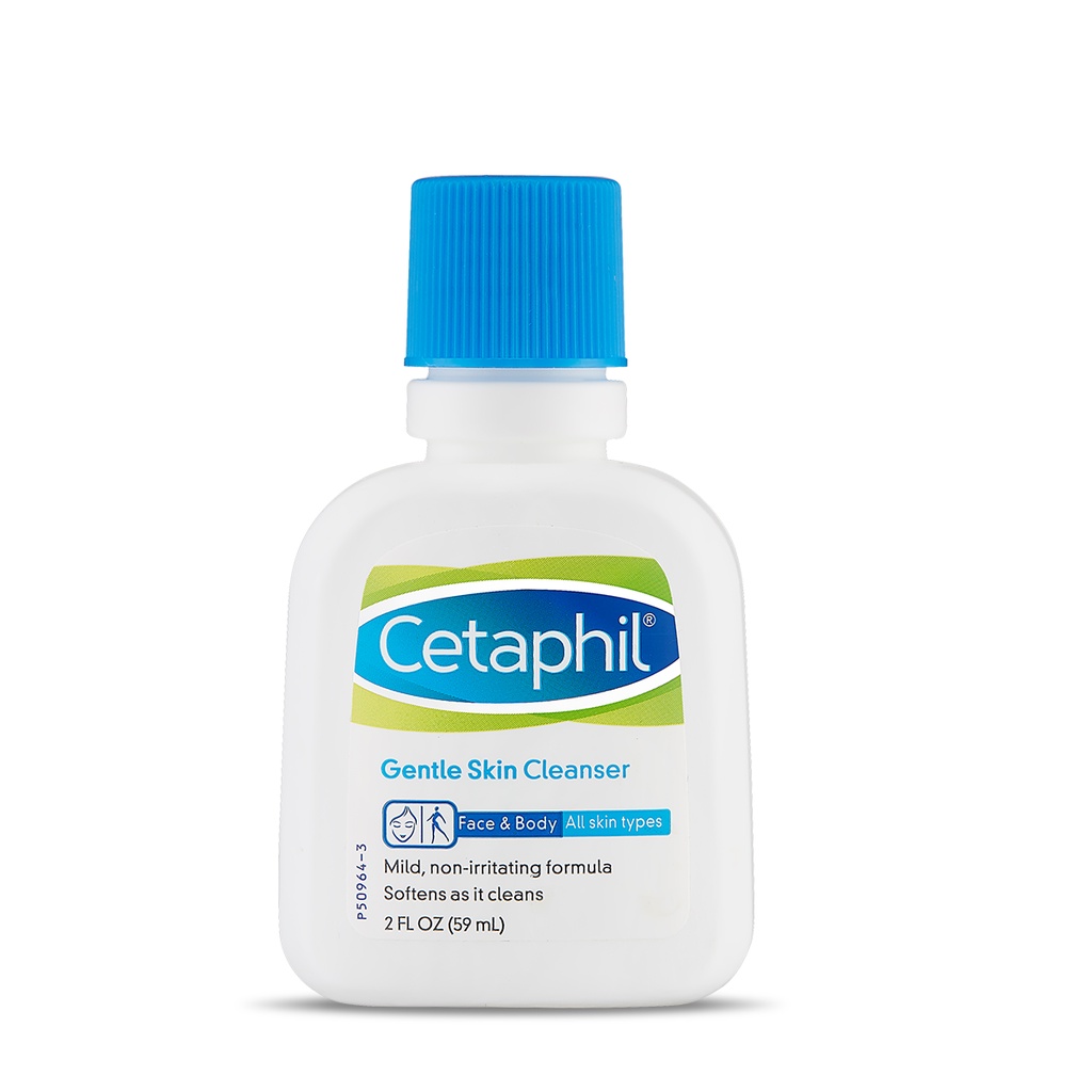 [GIFT] Combo 2 Sữa rửa mặt làm sạch dịu nhẹ không xà phòng Cetaphil Gentle Skin Cleanser 59ml/chai | BigBuy360 - bigbuy360.vn