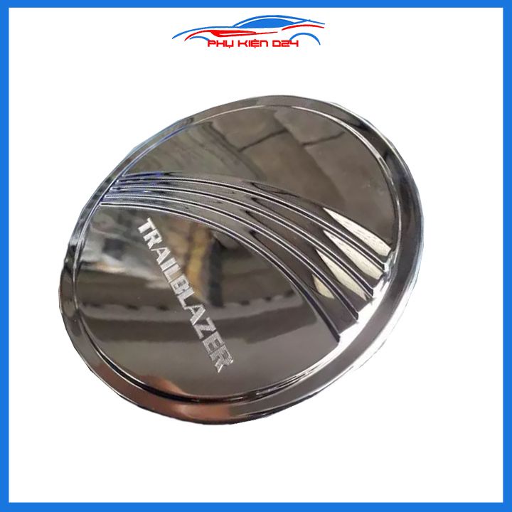 Ốp nắp bình xăng Trailblazer 2019-2020-2021-2022-2023 mạ crom chống trầy trang trí ô tô