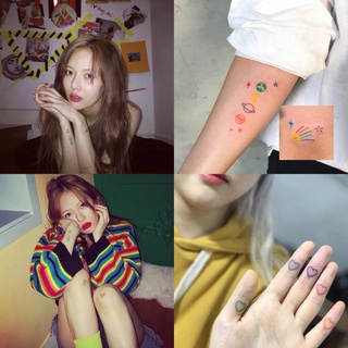 30 hình xăm dán phong cách Hyuna
