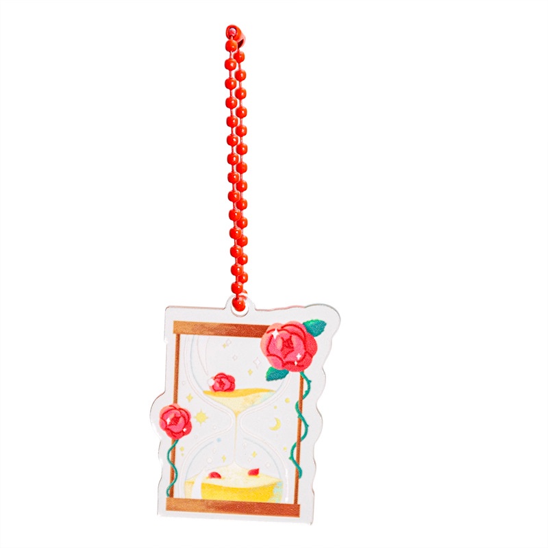 Móc Khóa Trang Trí Túi Xách Nữ Bằng Acrylic Xinh Xắn