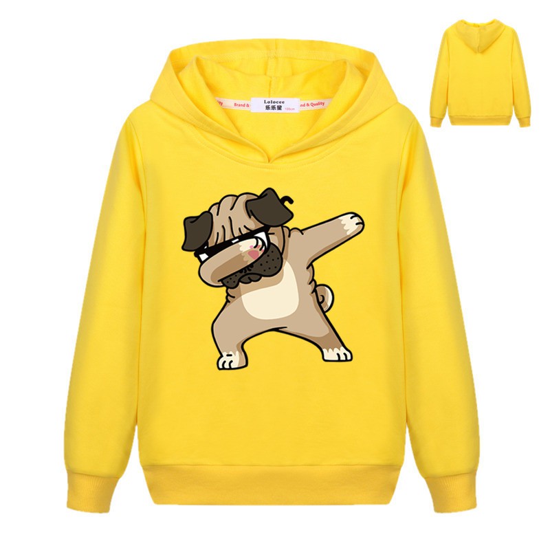 Áo Hoodie In Hình Chó 3d Cho Bé Trai Và Gái