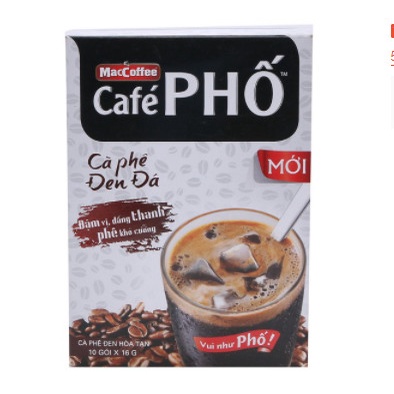 Cà Phê Phố Đen Đá