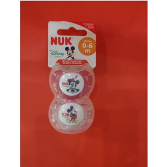 BỘ 2 TI GIẢ NUK SLEEPTIME SILICONE PLUS 0-6M