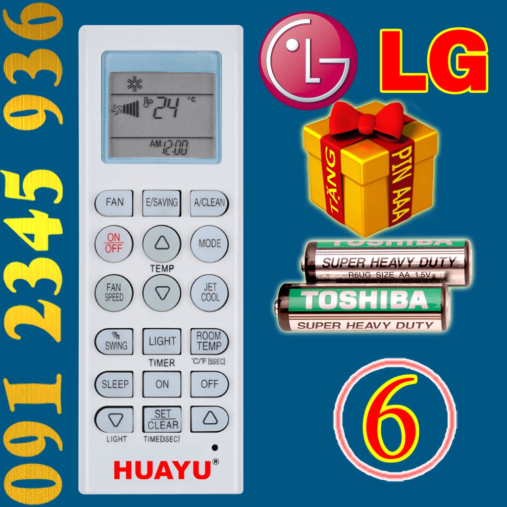 [Remote] Điều khiển Điều hòa Máy lạnh LG &quot;NHIỀU MẪU&quot; + &quot;HÀNG ĐẸP&quot; - Phần 2